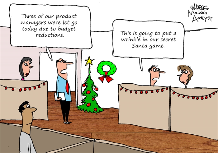 Humor - Cartoon: Office Secret Santa Game